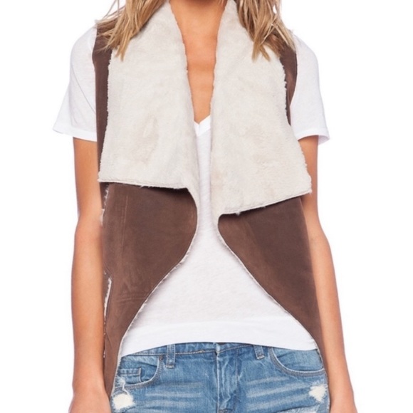 Blank NYC faux shearling vest - Picture 3 of 4